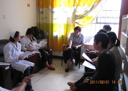 妇女儿童科成立康复治疗小组