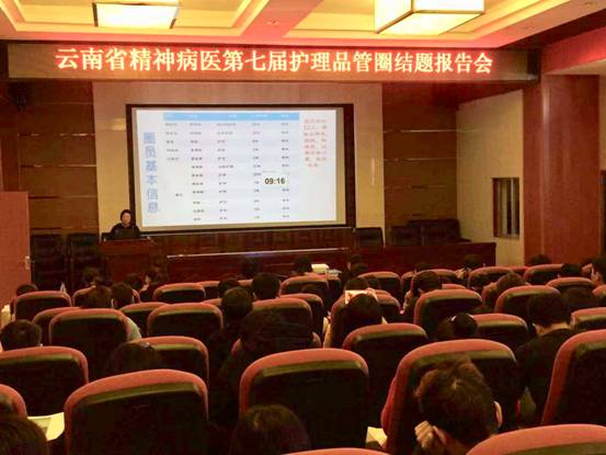 云南省精神病医院第七期护理品管圈圆满落幕