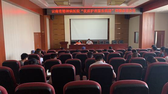 云南省精神病医院护理部召开“优质护理服务病房”持续改进会议