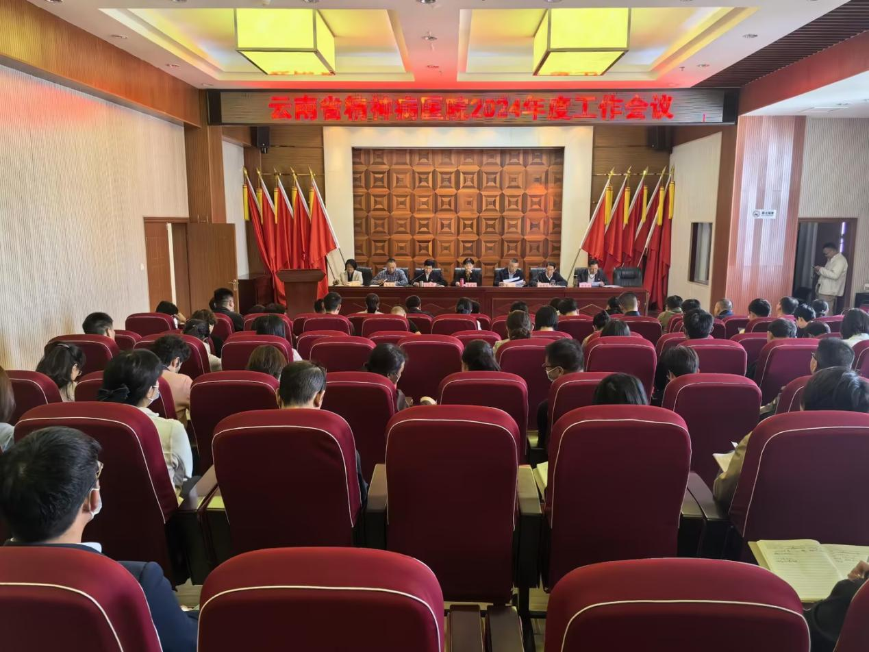 感悟思想伟力  凝聚奋进力---量云南省精神病医院2024年度工作会